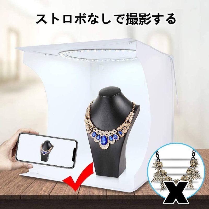 送料無料 一部地域を除く 手芸 ハンドクラフト Puluz 30cm 撮影ボックス 折畳みポータブルリングライト付き写真照明スタジオ撮影ボックスキット6色背景 黒 白 黄色 赤 緑 青 ３ Www Threeriversofs Com