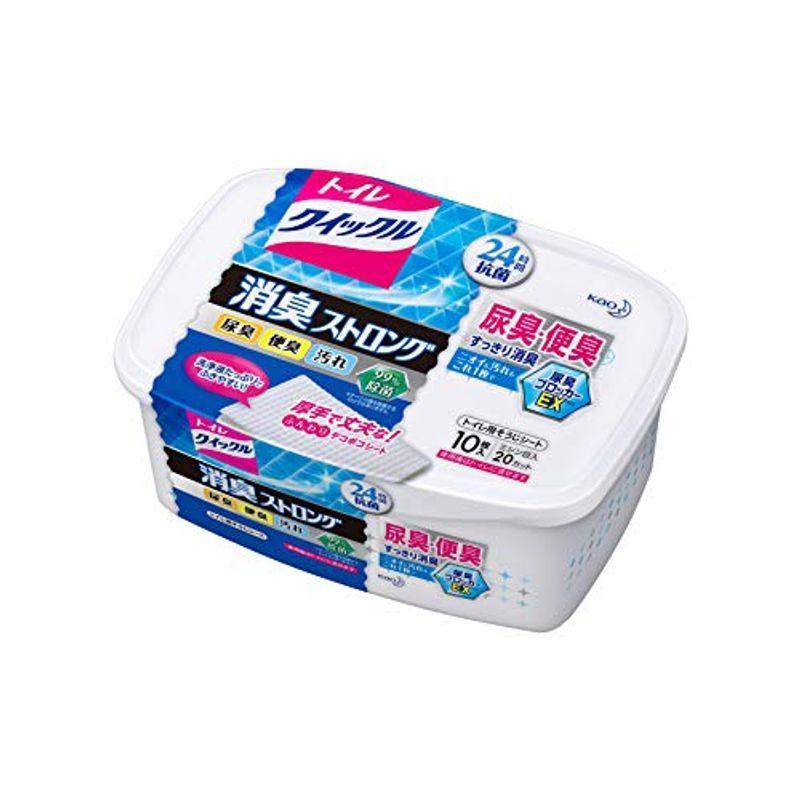 安いそれに目立つ トイレクイックル 消臭ストロング 容器入 10枚 Rmladv Com Br