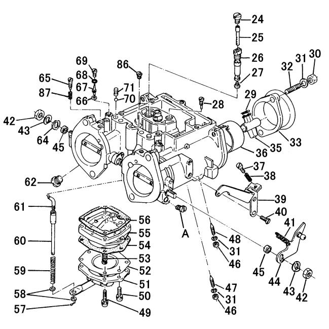 No,36) N107,203-38 アウターベンチュリー 44φ用内径38mm SOLEX
