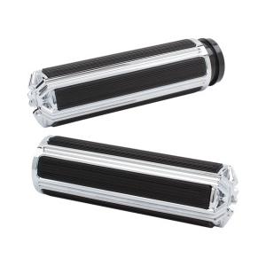 Harley Davidson ☆◇ハーレー グリップ ARLEN NESS 10-GAUGE クローム 