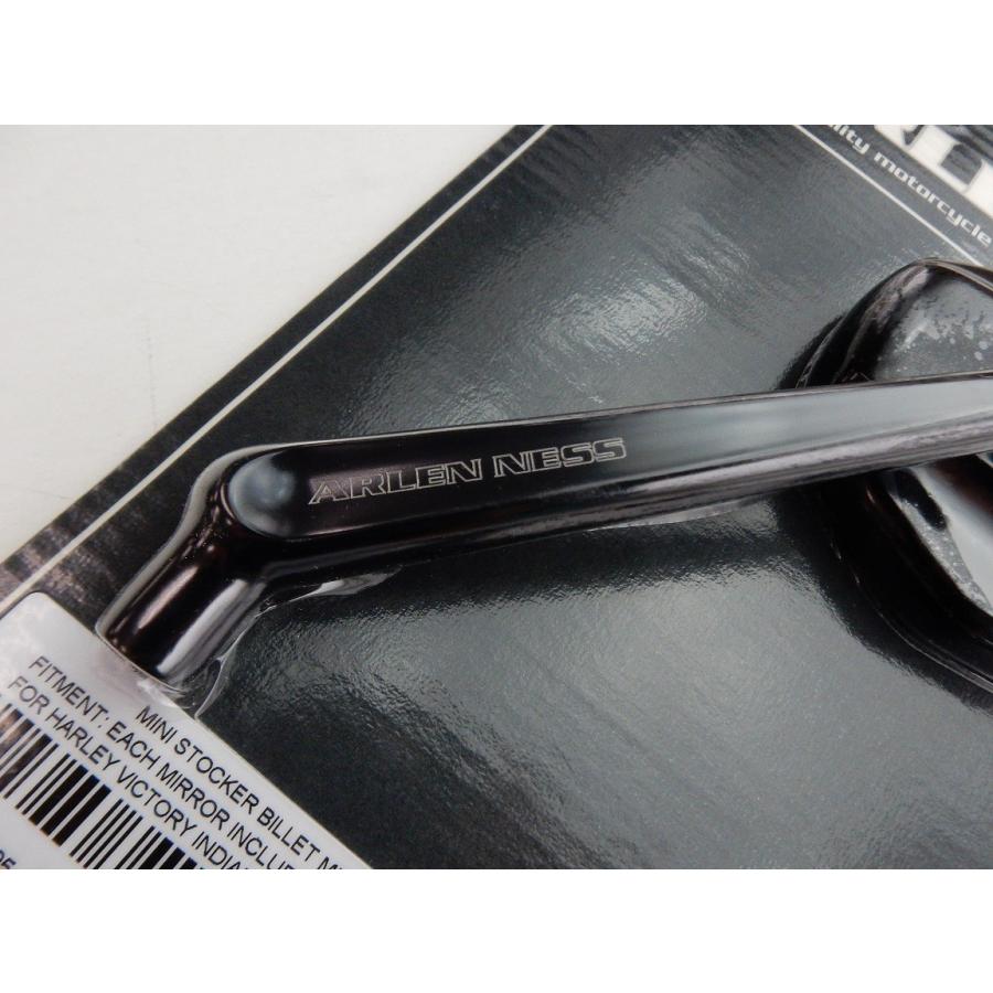 ハーレー バックミラー アレンネス ミニストッカー 左用 0640