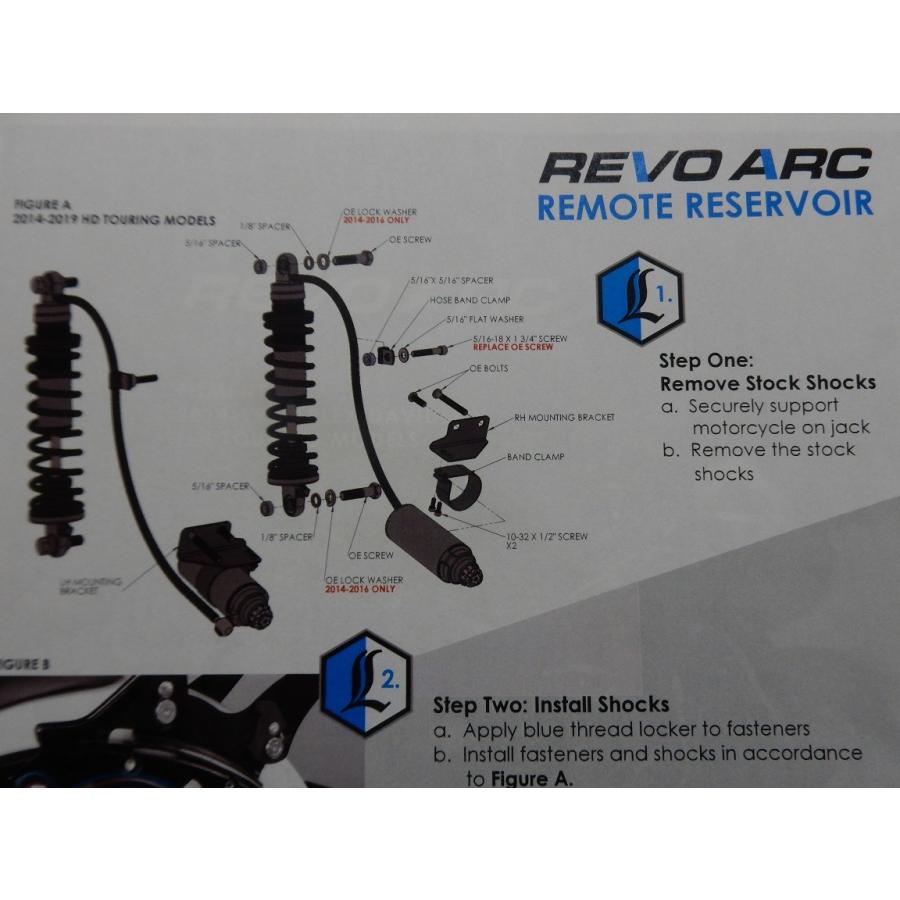 ☆ハーレー リアサスペンション レジェンド REVO-ARC 14〜22年