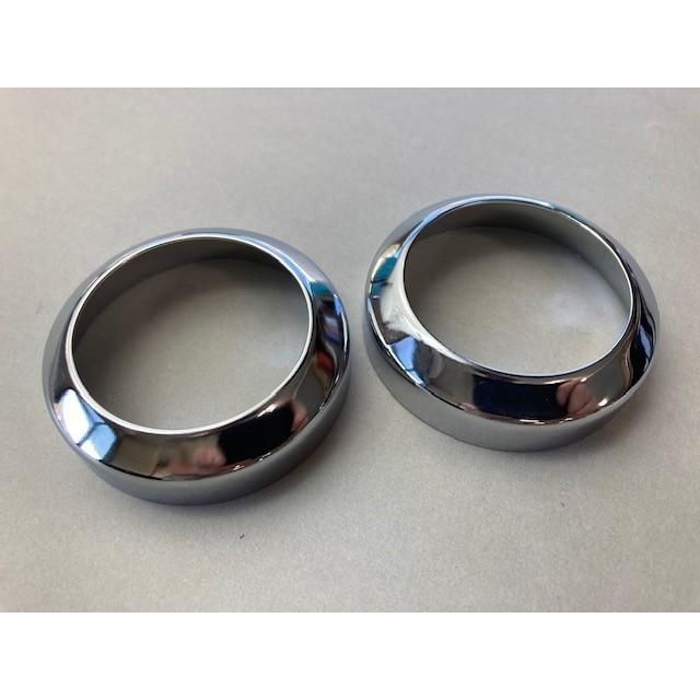 ◇ハーレー純正クロームダストカバーセット 49mmフロント