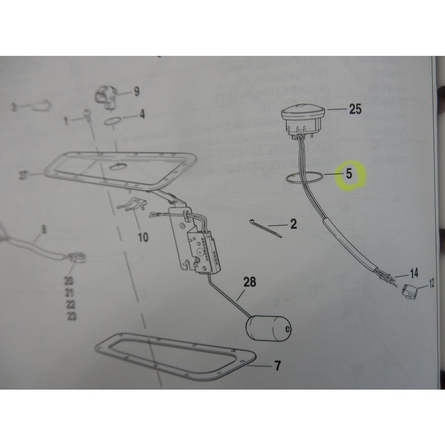 Harley Davidson ○ハーレー 純正パーツ HD61192-96A フューエルゲージ