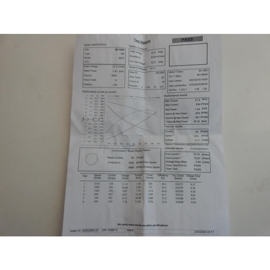 ☆ハーレー ハイトルクスターター 1.4kw 〜89年EVO/ショベル 80-1005_6