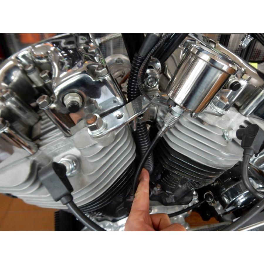 ハーレー S&S製 耐熱ガソリンホースカバー カスタム/汎用品 S19-0172