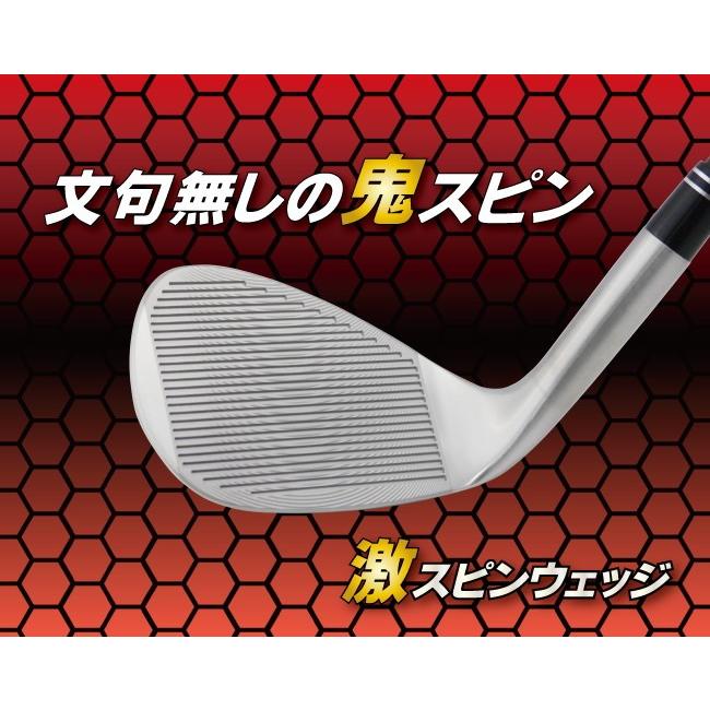激スピン ウエッジ バックスピン 鬼スピン 角ミゾ : トライアル 激スピン ウエッジ バックスピン 鬼スピン 角ミゾ : トライアル