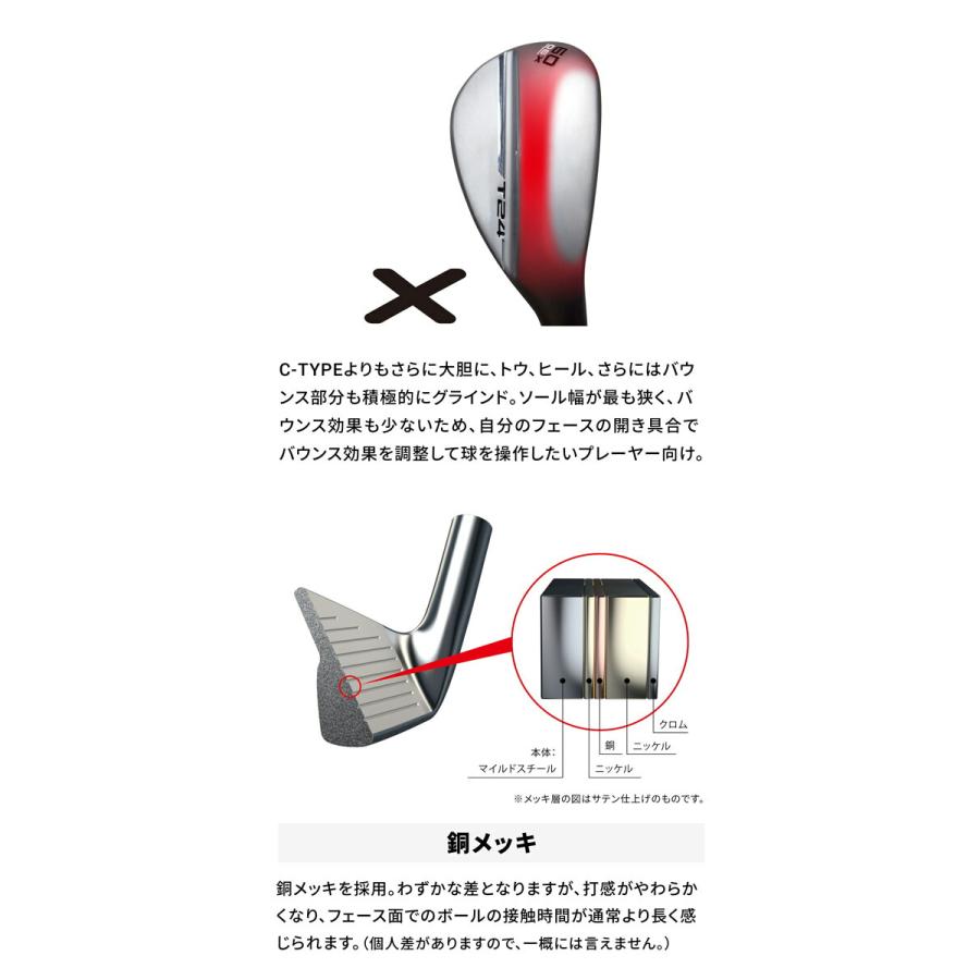 在庫限りセール・56度 58度】ミズノ メンズ T24 ウェッジ デニム