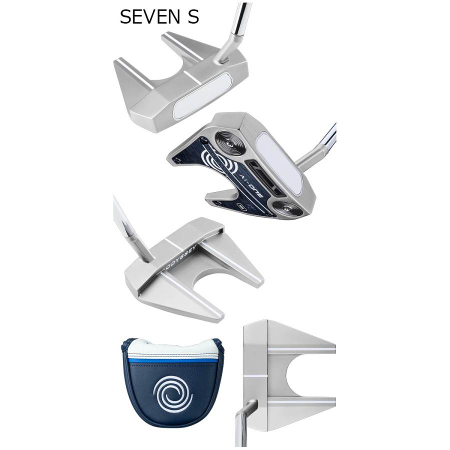 【数量限定】オデッセイ メンズ Ai-ONE シルバー パター STROKE LAB 90 スチールシャフト ODYSSEY パター【25】_3