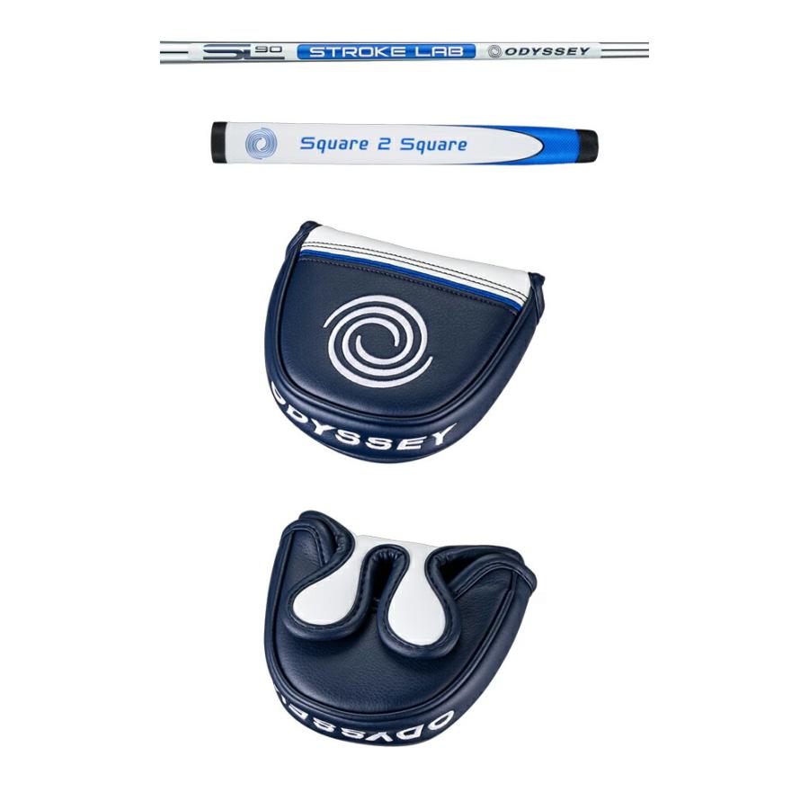 オデッセイ メンズ Ai ONE SQUARE 2 パター STROKE LAB 90 スチール