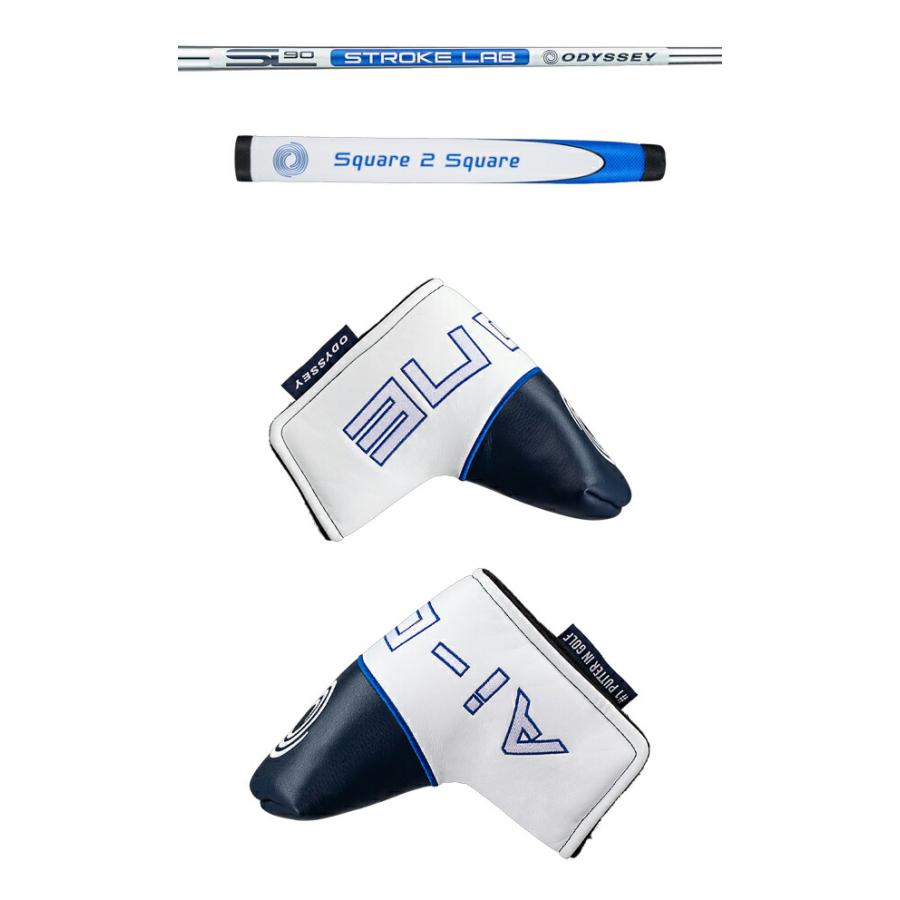 オデッセイ メンズ Ai ONE SQUARE 2 パター STROKE LAB 90 スチール