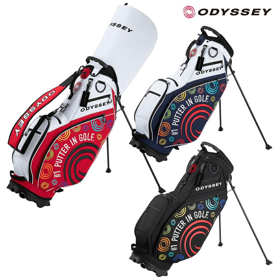 オデッセイ BG OD STN FW 25 JM スタンド キャディーバッグ キャディバッグ 9.0型 (47インチ対応) 2.9kg【25】 | 