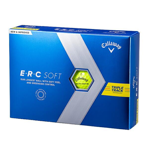 キャロウェイERCソフトボールトリプルトラックイエロー2ダース2025年