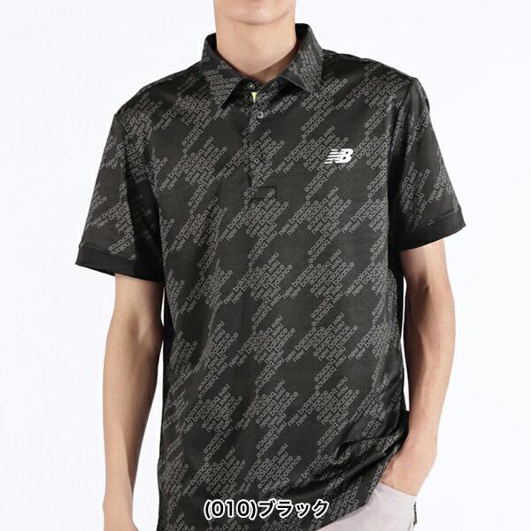 ニューバランスゴルフ 2024年春夏モデル メンズ 半袖シャツ 012-4168003 NEW BALANCE GOLF　S/SLEEVE COLLAR SHIRT【24】｜powergolf-y｜02