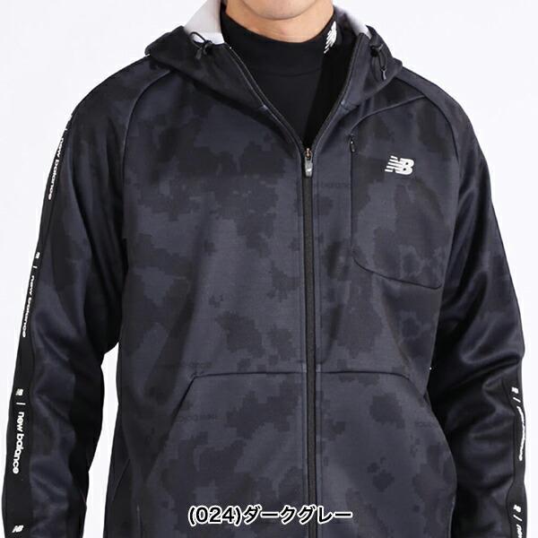ニューバランス 2024年秋冬モデル メンズ フルジップ スウェット