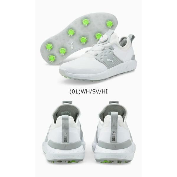 【未使用】PUMA イグナイトARTICULATEディスク ホワイト 特価セール】プーマゴルフ メンズ イグナイト ARTICULATE ディスク