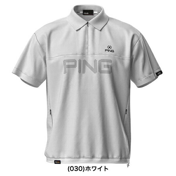 【特価】ピンアパレル 2025年春夏モデル メンズ コーデュラ 半袖 ハーフ ブルゾン 621-5121203 PING【25】_2
