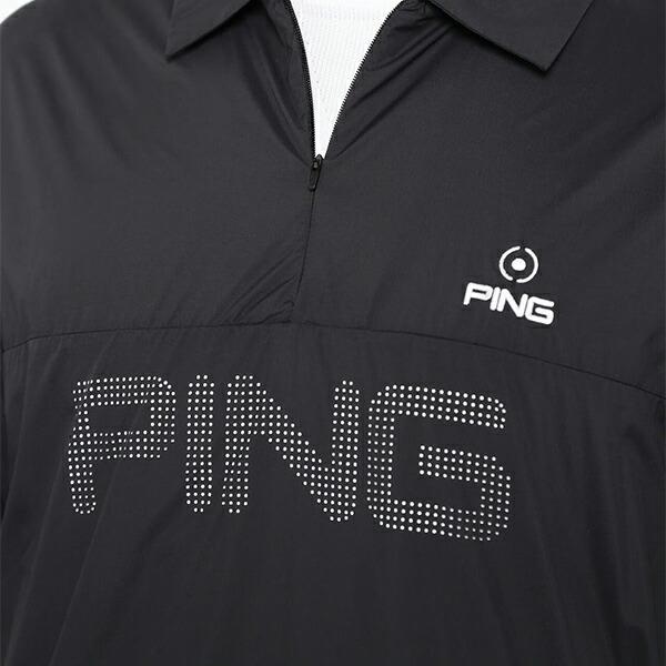 【特価】ピンアパレル 2025年春夏モデル メンズ コーデュラ 半袖 ハーフ ブルゾン 621-5121203 PING【25】_7