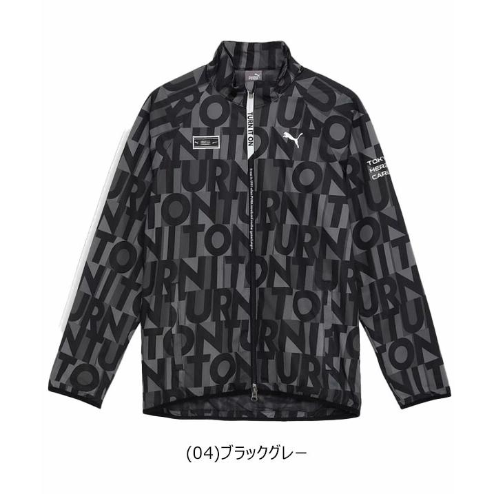 プーマゴルフ 2023年秋冬モデル メンズ ストレッチ プリント