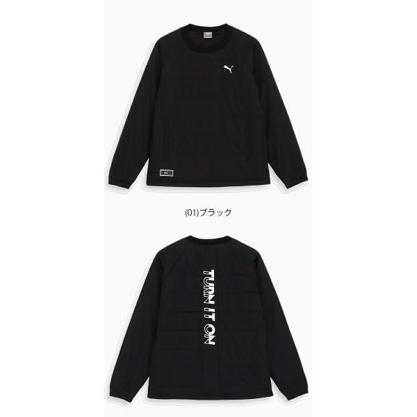 新品　未使用　PUMA 　プーマ　ゴルフ　パワーウォーム　ダブルニット 特価】プーマゴルフ 秋冬モデル メンズ 中綿 ラグラン ブルゾン 624907