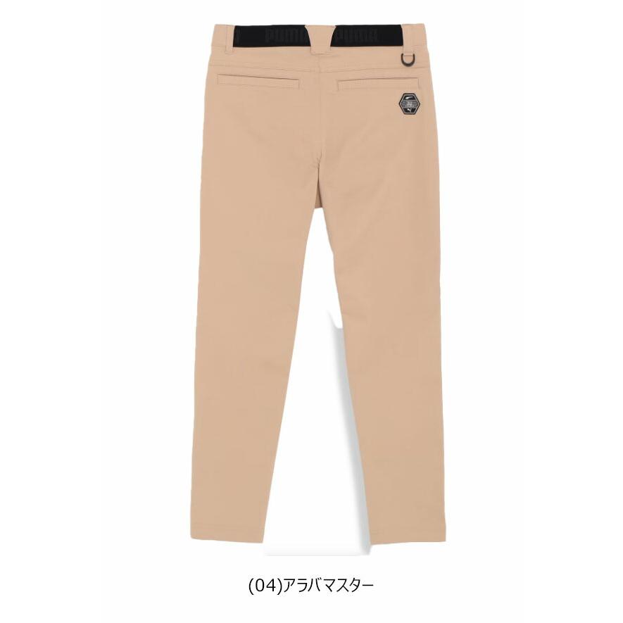 新品●プーマ ゴルフ●秋・冬 中綿テーパードパンツ 千鳥格子 スッキリシルエット プーマゴルフ 2023年秋冬モデル メンズ ストレッチ 千鳥 スリム