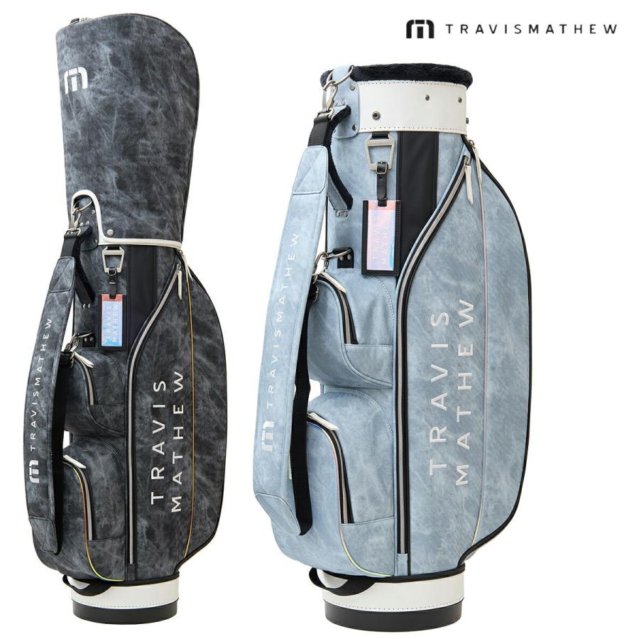 キャディバッグ　トラヴィスマシュー トラヴィスマシュー MOTIF CART BAG 25 キャディーバッグ 3.8kg 9型 47