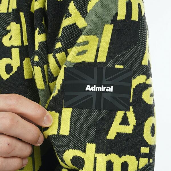 アドミラル ゴルフ 2023年秋冬モデル メンズ オーロラロゴジャカード