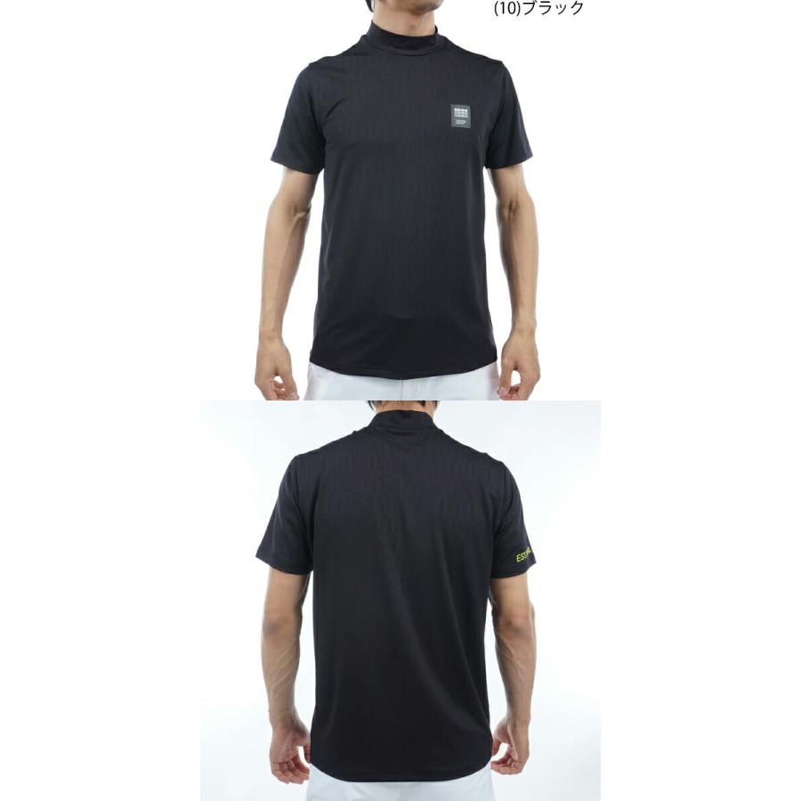 アドミラル 2024年春夏モデル メンズ ロゴエンボス 半袖 モックシャツ