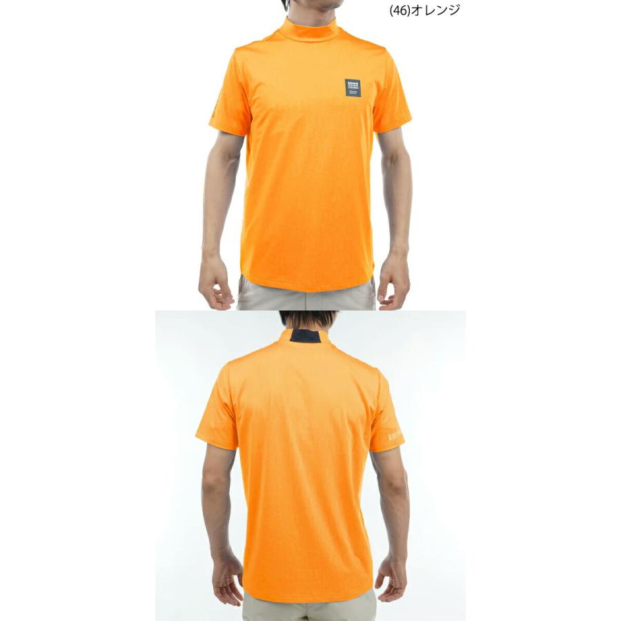 アドミラル 2024年春夏モデル メンズ ロゴエンボス 半袖 モックシャツ