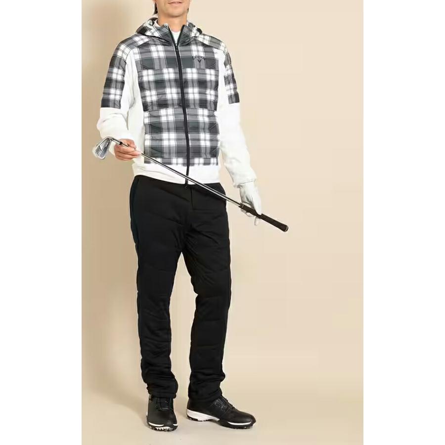 キャロウェイ アパレル 2023年秋冬モデル メンズ チェック フルジップ