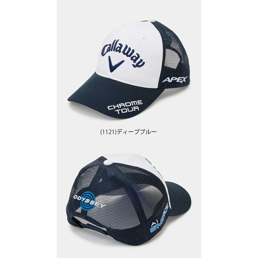 キャロウェイ アパレル 2024年春夏モデル メンズ TOUR A MESH CAP 24 JM キャップ C24990103 Callaway Golf【24】｜powergolf-y｜07