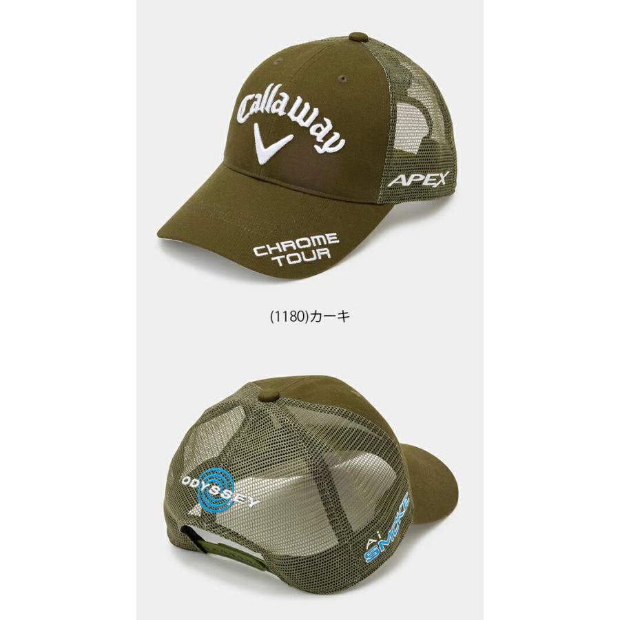 キャロウェイ アパレル 2024年春夏モデル メンズ TOUR A MESH CAP 24 JM キャップ C24990103 Callaway Golf【24】｜powergolf-y｜08