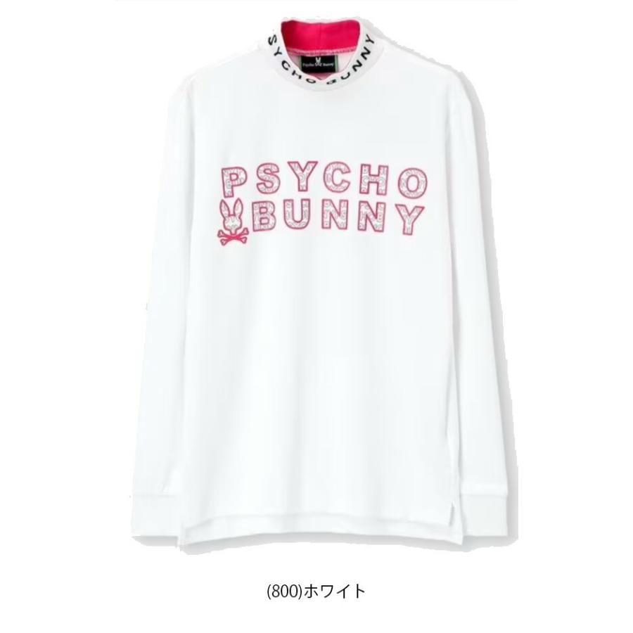 サイコバニー アパレル 2023年秋冬モデル メンズ 長袖ハイネック HERVEY GF236 Psycho Bunny【23】｜powergolf-y｜02