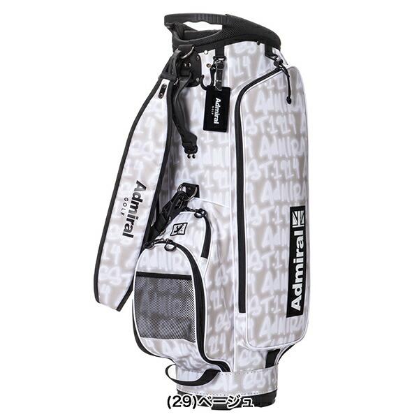 ゴルフ アドミラル ADMG3AC8 キャディバッグ Admiral キャディーバッグ 46 3.1kg 4分割 9型 ADMG3AC8 ゴルフバッグ・キャディバッグ