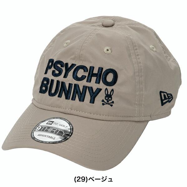 サイコバニー 2024年春夏モデル ユニセックス GOLF NEW ERA コラボ キャップ PBMG402F Psycho Bunny【24】｜powergolf-y｜03