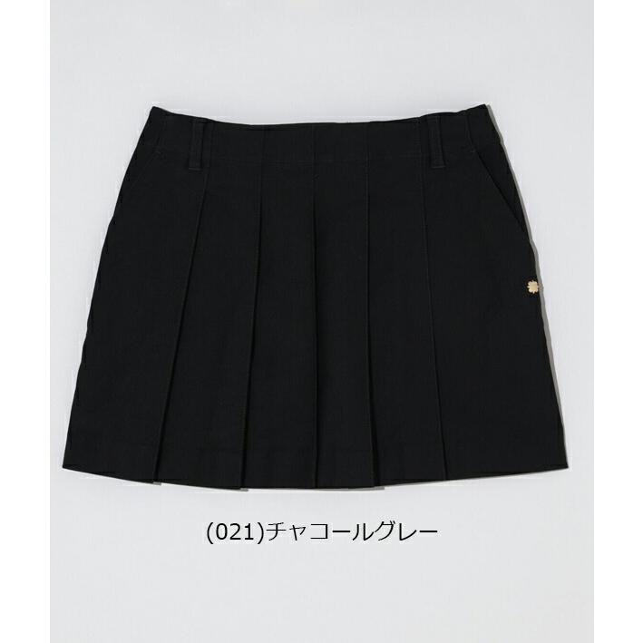 新品　セントアンドリュース　スカート　プリーツ　ストレッチ　秋冬　ベージュ　M セントアンドリュース 2024年秋冬モデル レディース ドビー ストレッチ