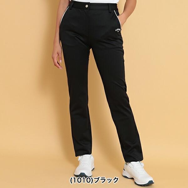 キャロウェイC24226202 レディースパンツ ブラック Ｌサイズ キャロウェイ アパレル 2024年秋冬モデル レディース 8WAY ストレッチ