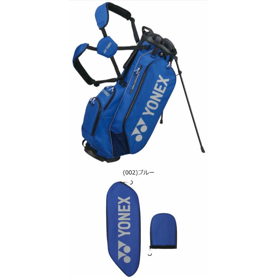 YONEX スタンド式キャディーバック サイド・正面ロゴ入りポケット付属】ヨネックス スタンド キャディー
