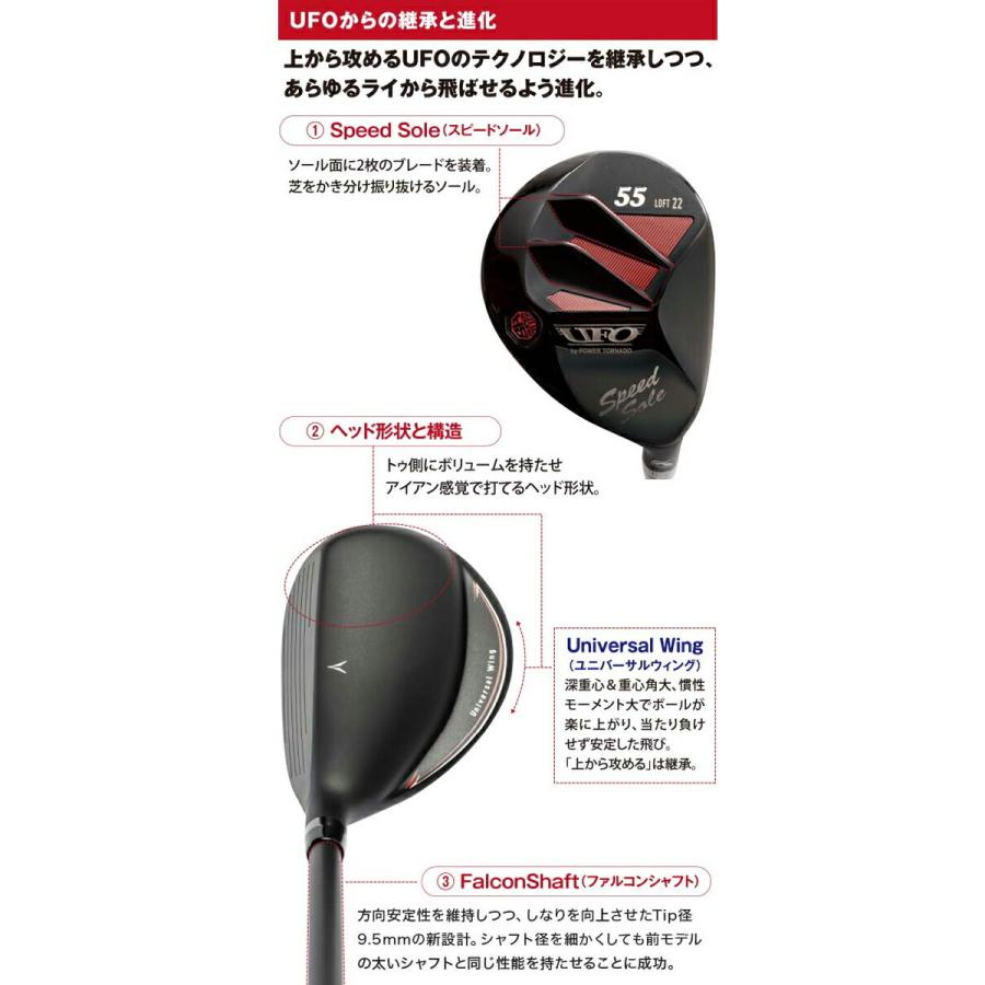 キャスコ メンズ ユーフォ― スピード UFO SPEED by POWER TORNADO ユーティリティー【22】 