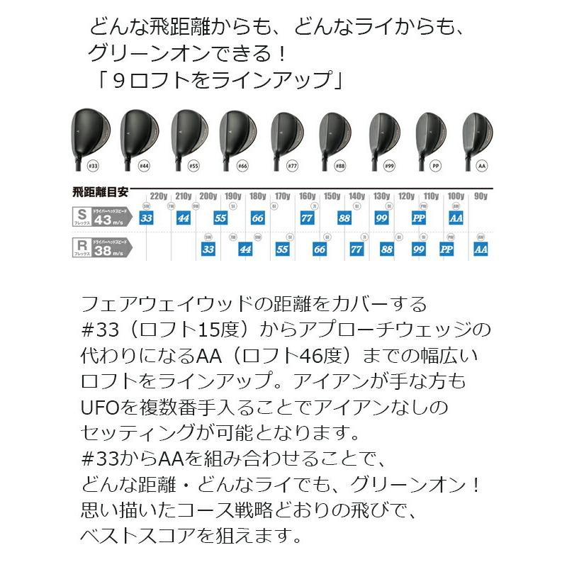 キャスコ メンズ ユーフォ― スピード UFO SPEED by POWER TORNADO ユーティリティー【22】 