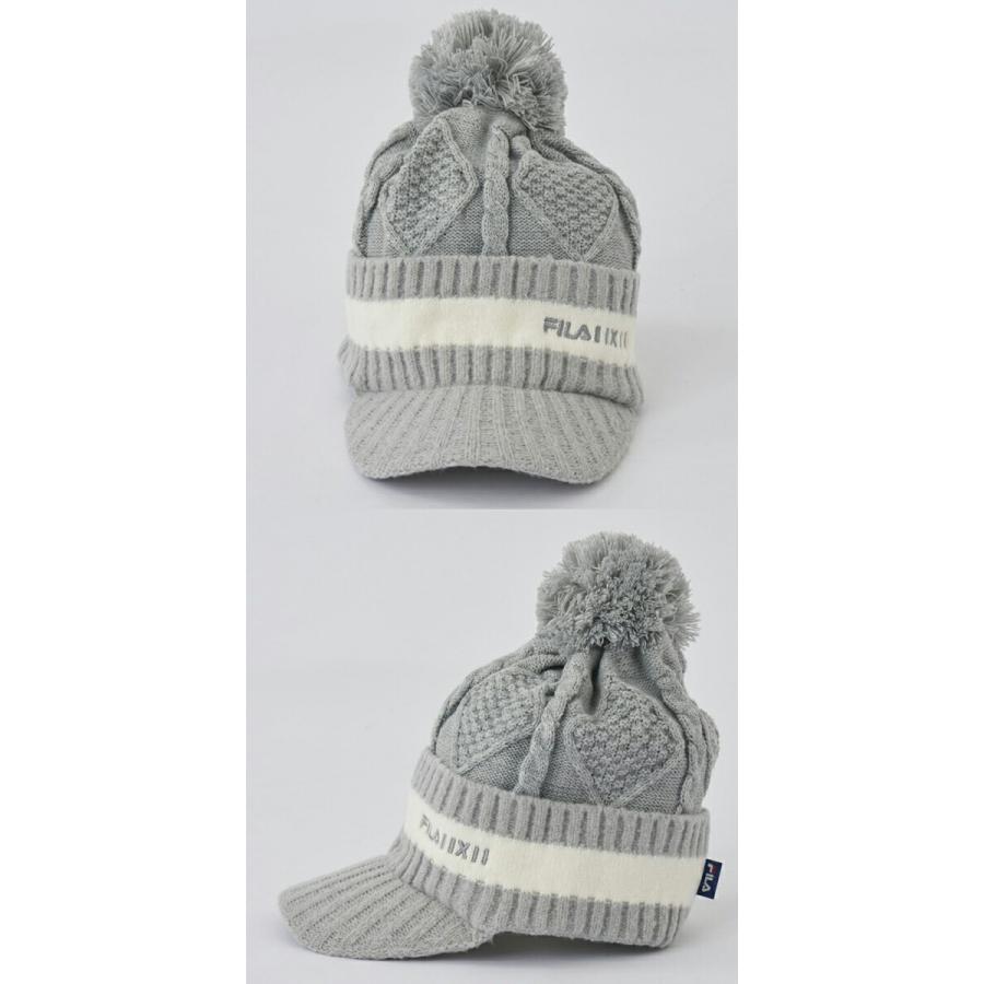 フィラゴルフ 2023年秋冬モデル レディース ニットキャップ 793