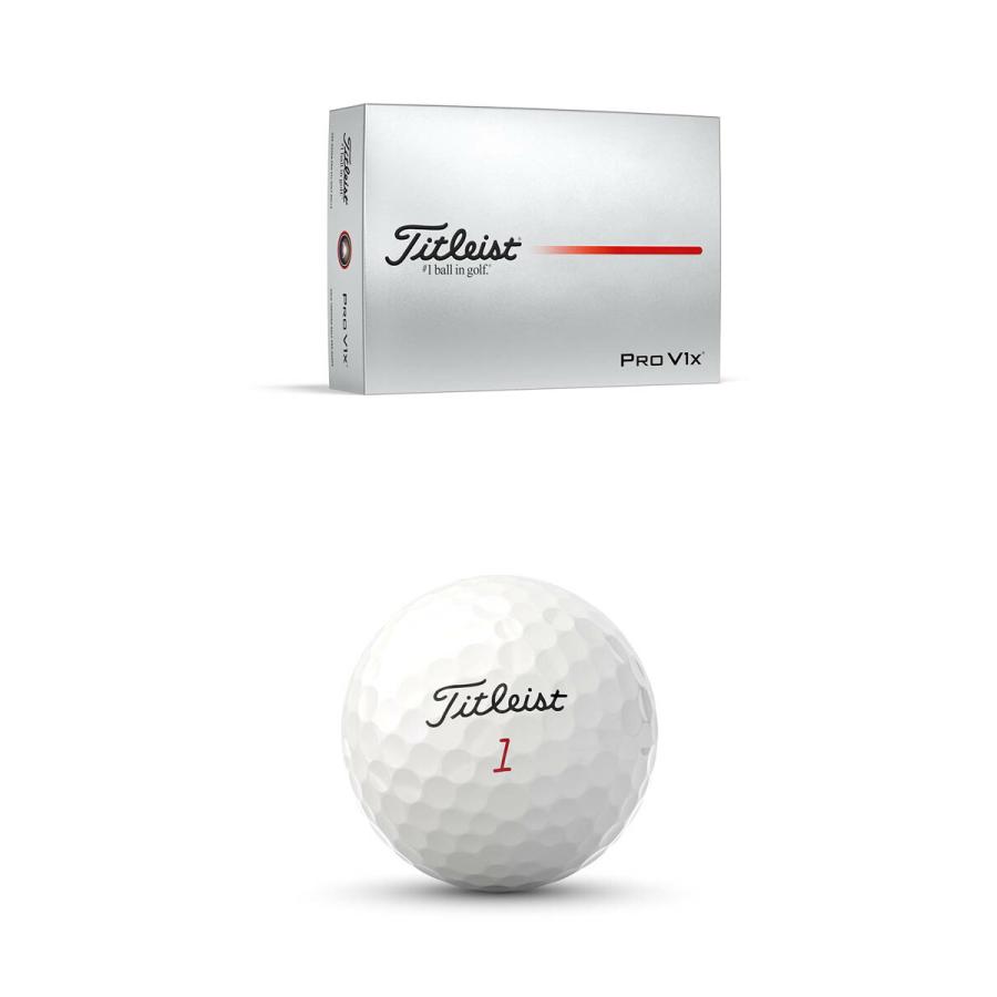 タイトリスト PRO V1 X ゴルフボール 1ダース Titleist【25】 : パワー