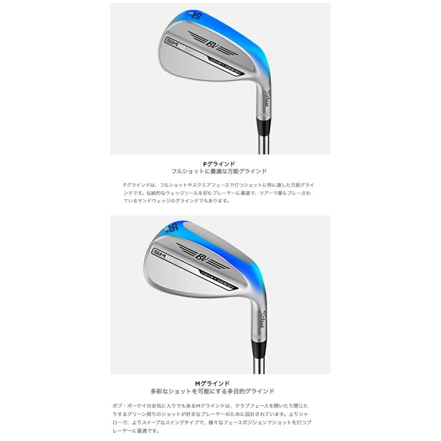【46度-56度】タイトリスト メンズ SM10 ニッケルクロム ウェッジ ダイナミックゴールド スチールシャフト Titleist【24】の画像