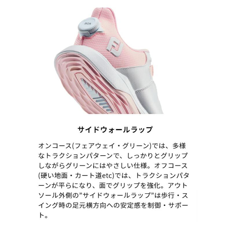 フットジョイ レディース Pro Lite BOA プロ ライト ボア スパイクレス