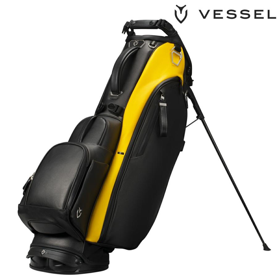 Vessel キャディバッグ Player 5.0 Stand 8.5型/6分割 ベゼル PLAYER 5.0 キャディーバッグ 8.5型 47インチ対応 6分割 ネーム