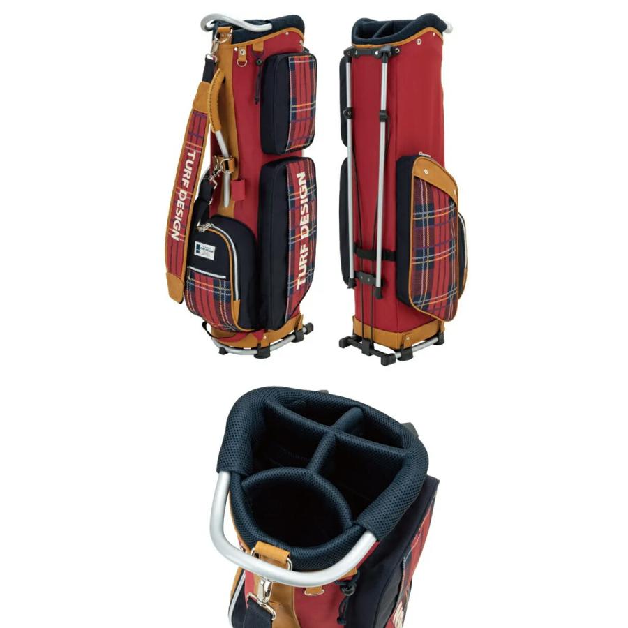 ターフデザイン チェックシリーズ キャディーバッグ TDSCB-2372