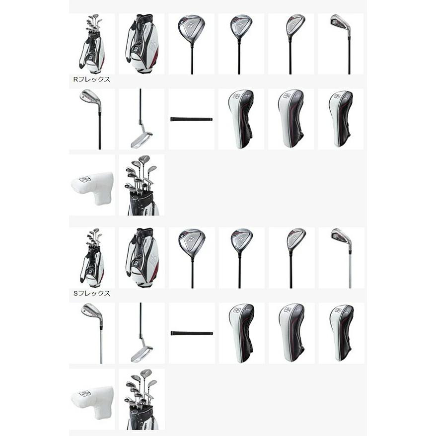 ブリヂストンゴルフ メンズ BG-100 ゴルフクラブ 11本セット