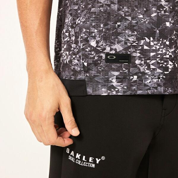 【特価】オークリー 春夏モデル メンズ  oakley Skull Bloom Quartz Mock  foa406430  半袖シャツ シャツ モックネック【24】の画像