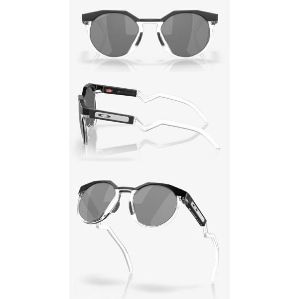 オークリー HSTN (A) サングラスOO9242A フレームカラー： マットブラッククリア / レンズカラー： プリズムブラックポラー  OAKLEY【24】の画像