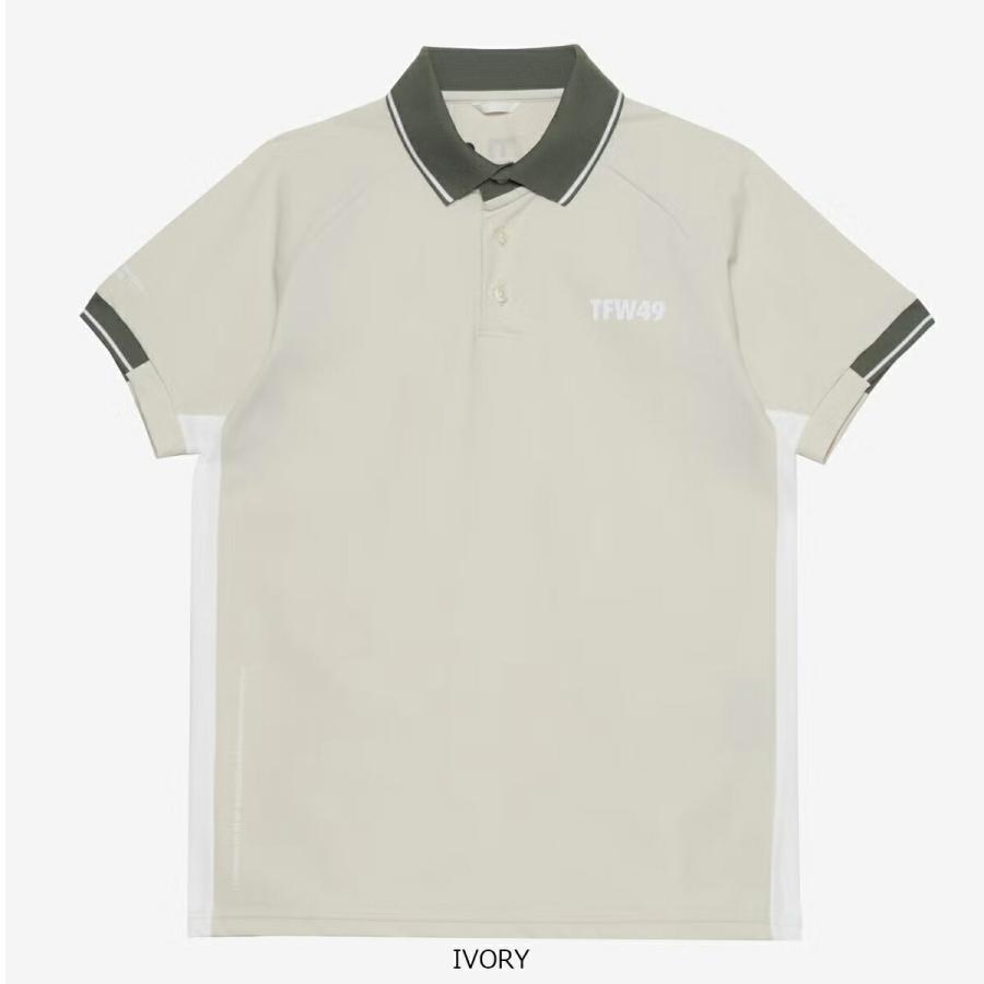 TFW49 2026年春夏モデル メンズ LINE SLEEVE POLO 半袖シャツ